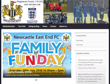 Tablet Screenshot of newcastleeastend.co.uk